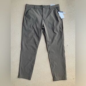 PROJEK RAW Tech Apparel 360 Stretch Coffee Casual Pants Men’s Size 36 BRAND NEW